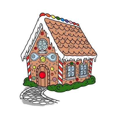 gingerbread house
