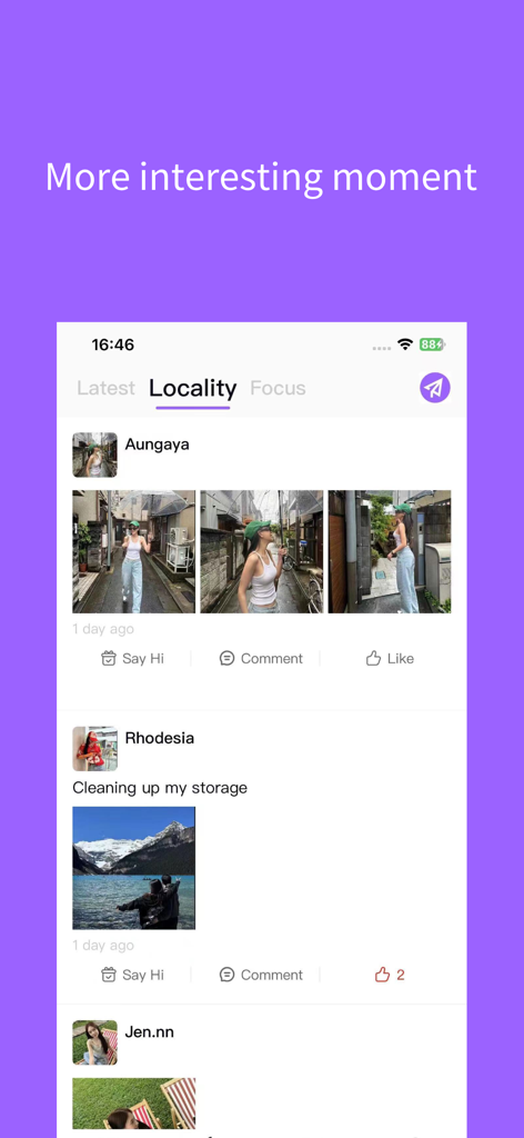 Sanda -Find interesting people - Social Networking App | MWM