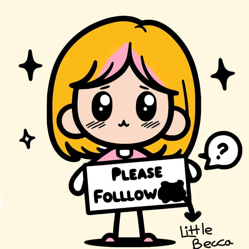 please follow me