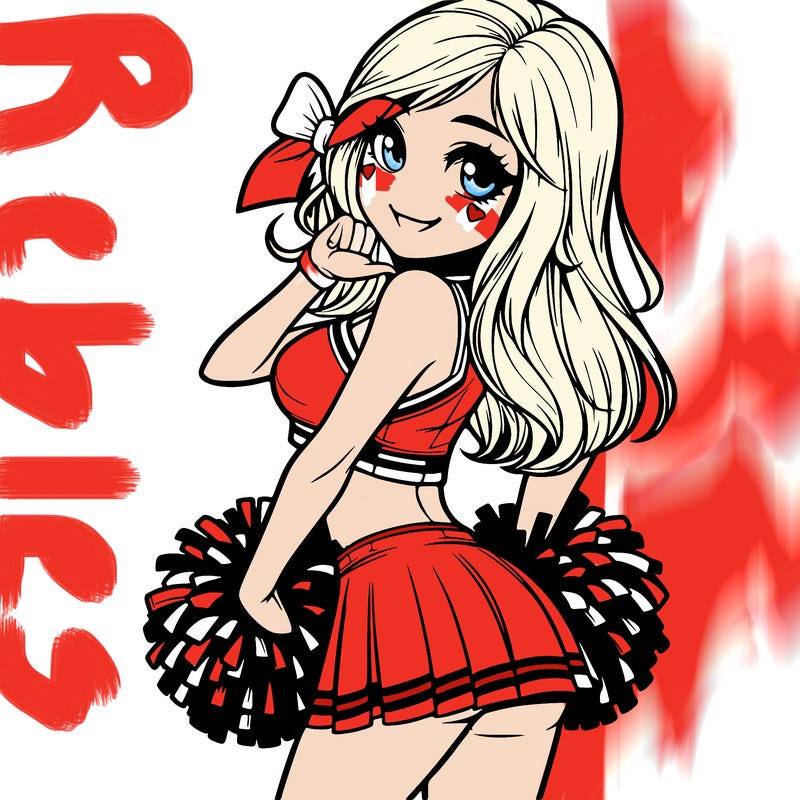 realistic cheerleader