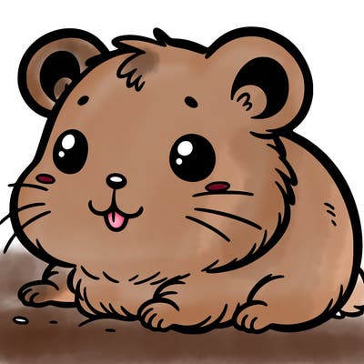 baby hamster
