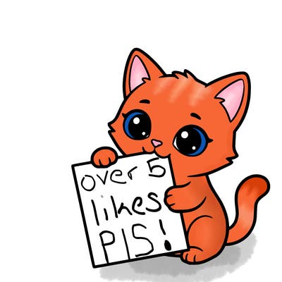 a small cat with a blank sheet of paper in its hand. the cat is sooooooo cute!