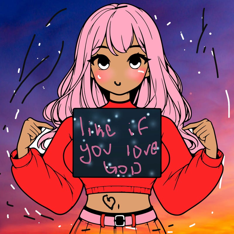 girl holding a blank sign in a long sleeve crop top