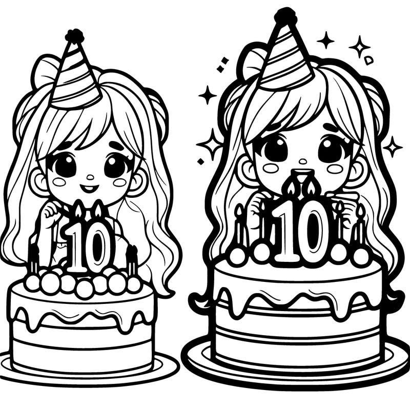 me eating a birthday cake as 10yd as a girl