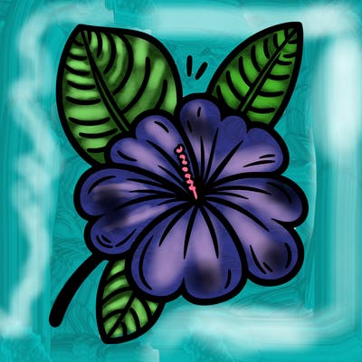 a-flower from hawaii