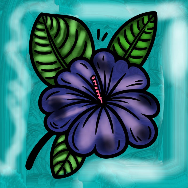 a-flower from hawaii