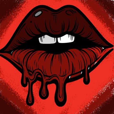 lips that look realistic and drip