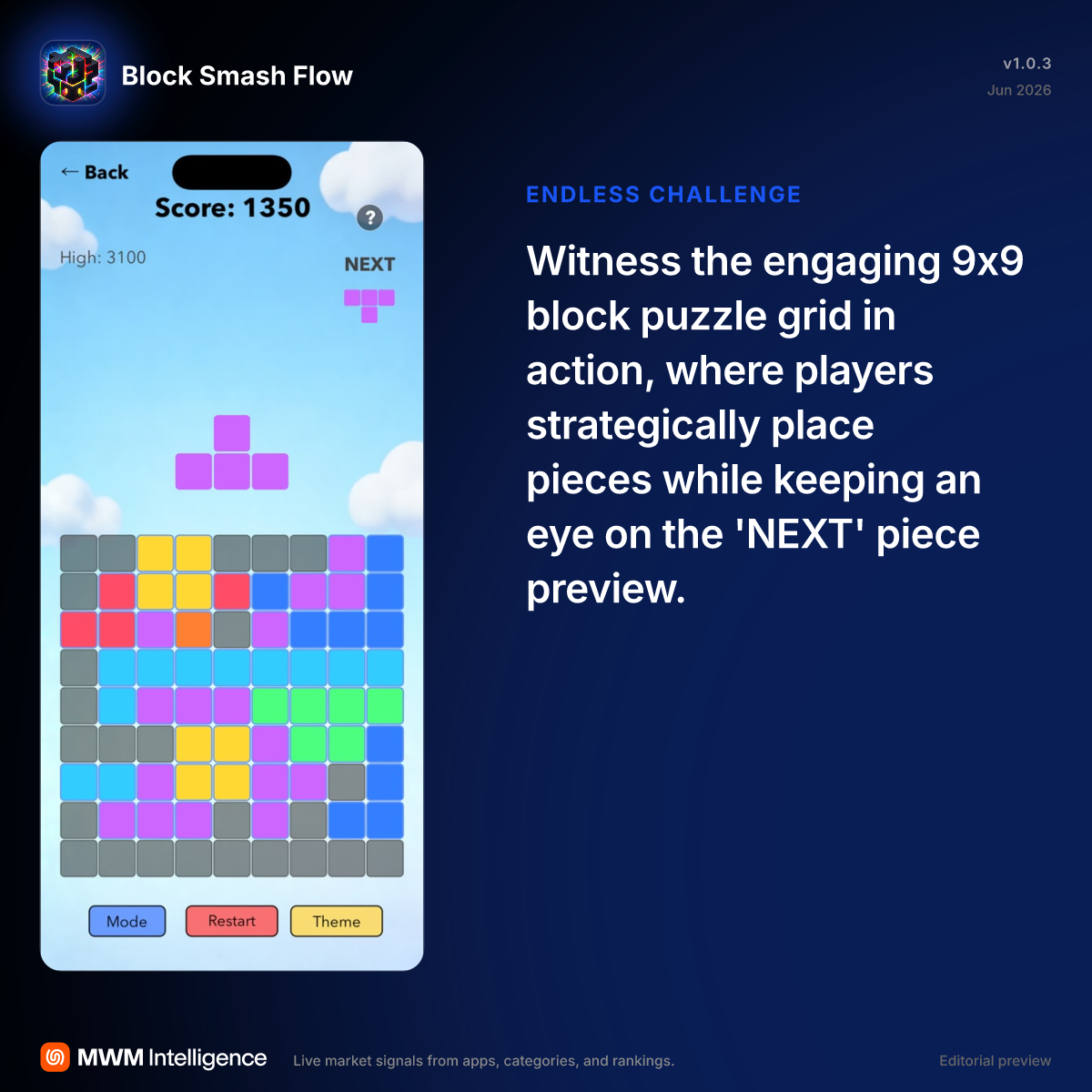 Block Smash Flow - Games App | MWM