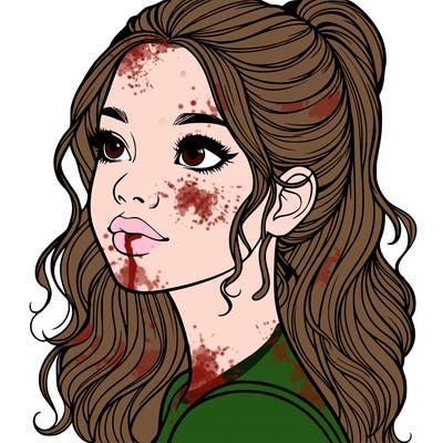 beautiful realistic girl