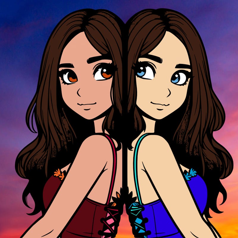 a realistic girl split