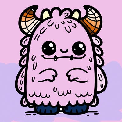 cute monster