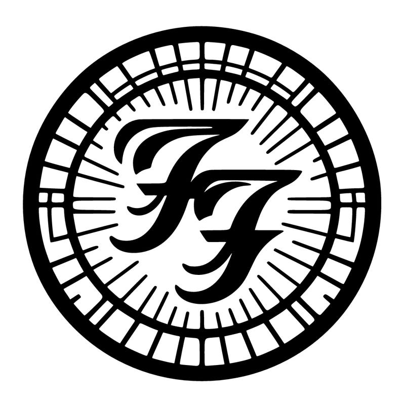 foo fighters logo clear no background