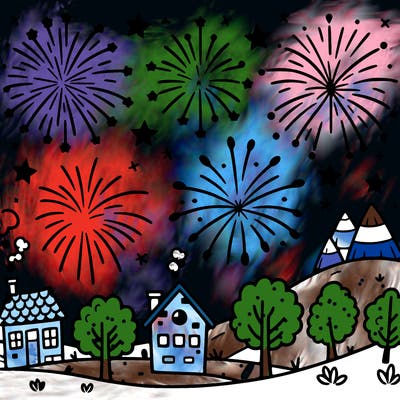 fireworks