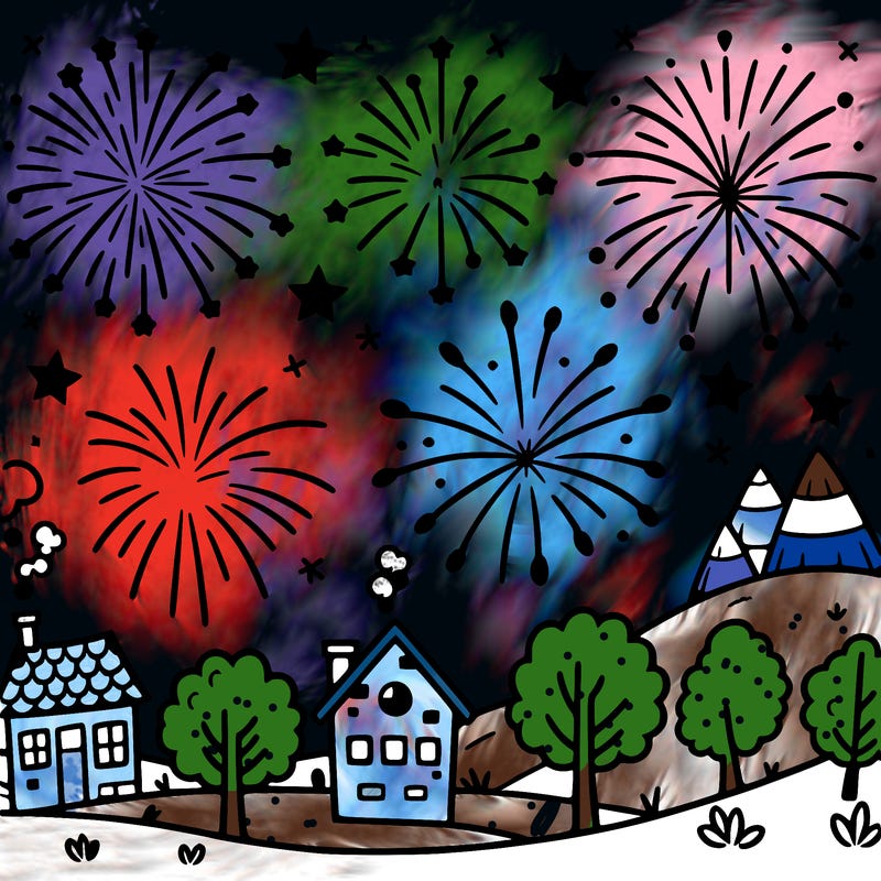 fireworks