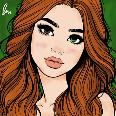 beautiful realistic girl