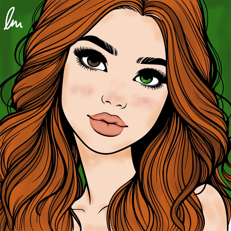 beautiful realistic girl