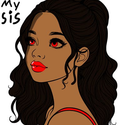 beautiful realistic girl