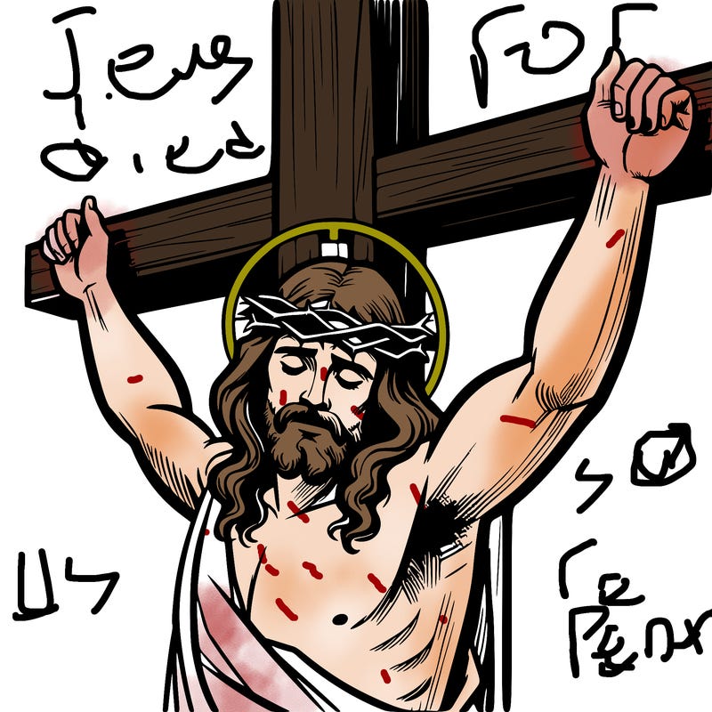 jesus on cross