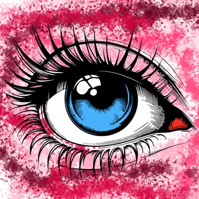 realistic eye