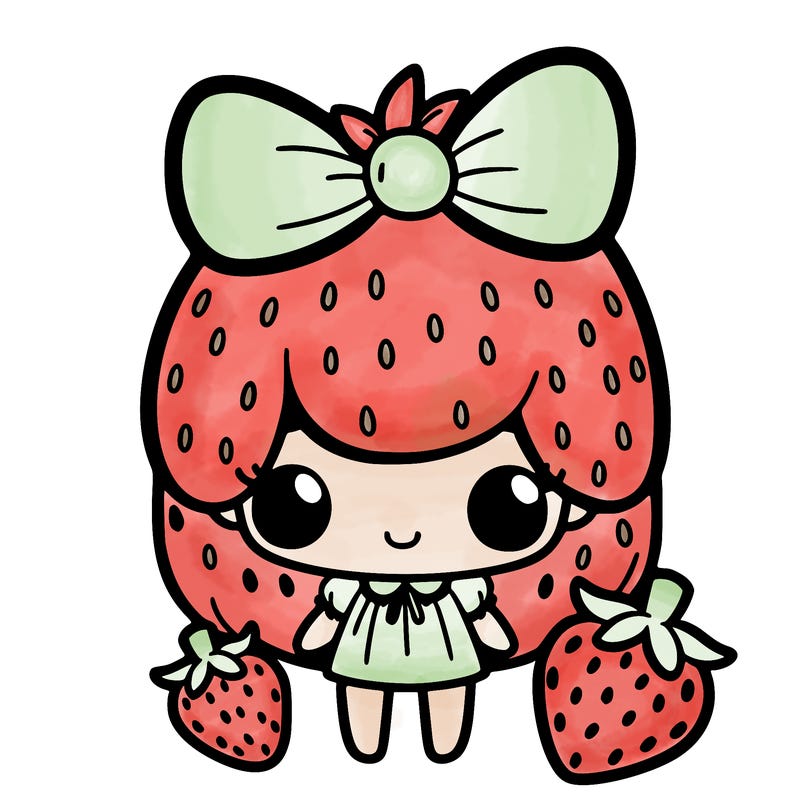 strawberry girl