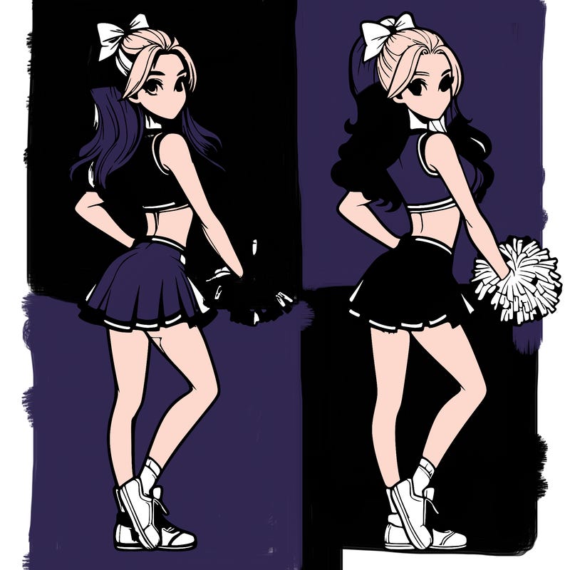 realistic cheerleader