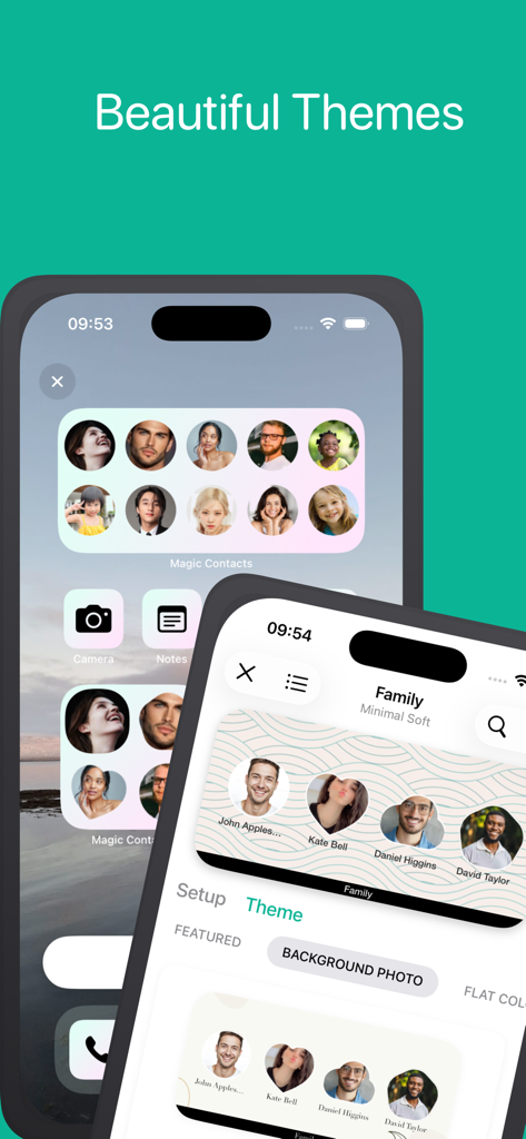 Magic Contact Widgets Pro - Widgets de contacto personalizables con hermosos temas para la pantalla de inicio del iPhone