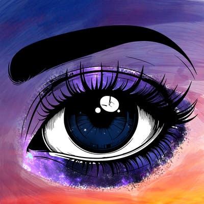 realistic eye