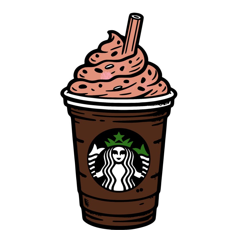 starbucks, frappuccino