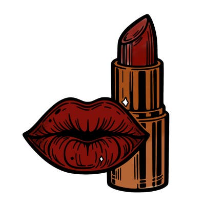 lips and lipstick