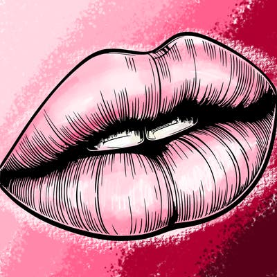 realistic lips