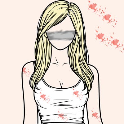 girl in tanktop realistic