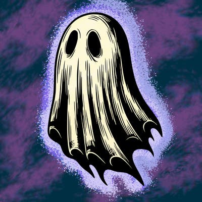 realistic creepy ghost