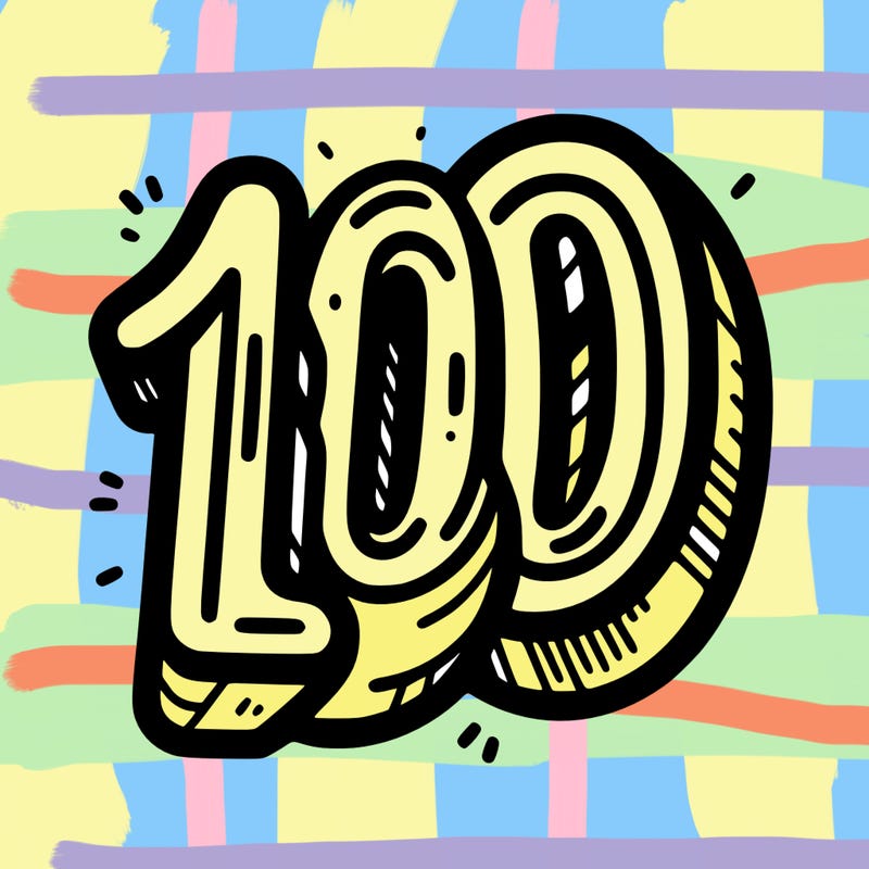 100