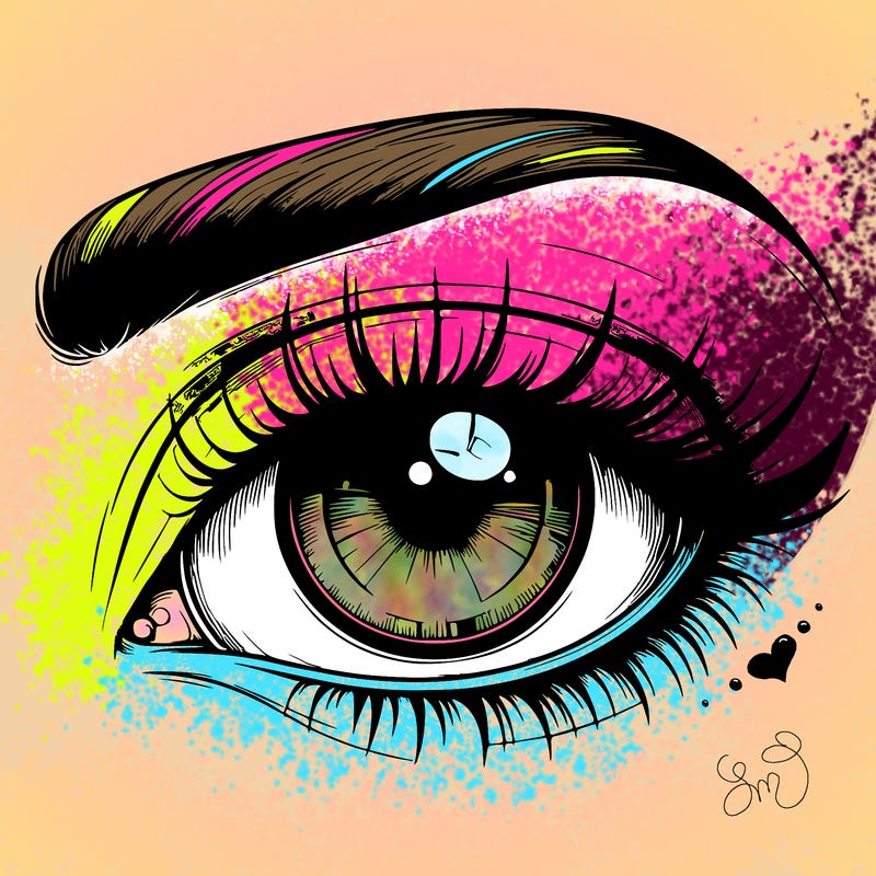 realistic eye
