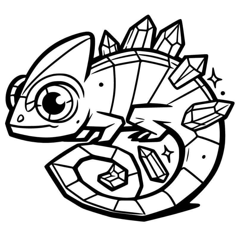crystal chameleon