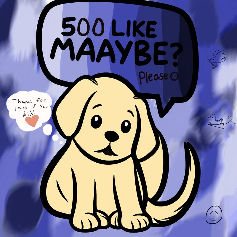 a puppy that says 5 like maybe
