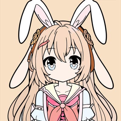 bunny anime girl