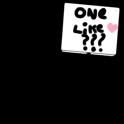 realistic girl holding up a sign