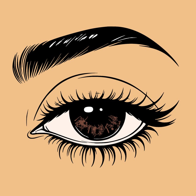 eye closed realistic