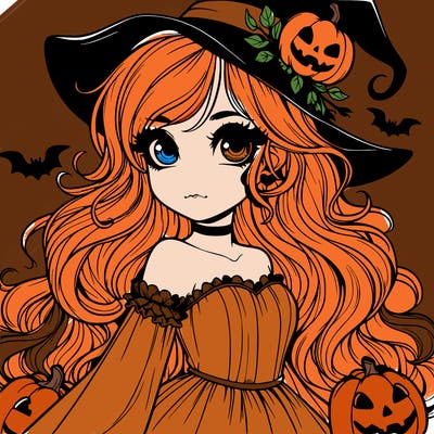 realistic girl halloween