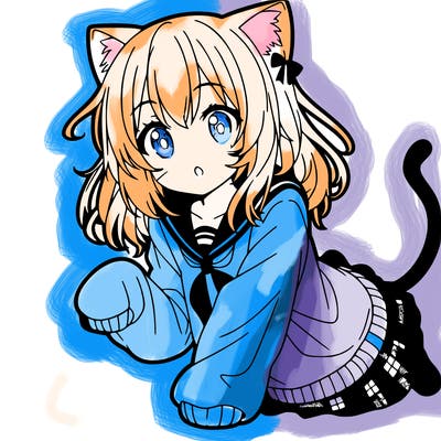 anime cat girl