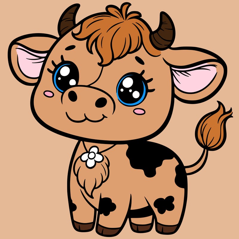 cute cow
