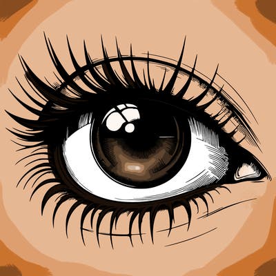 realistic eye