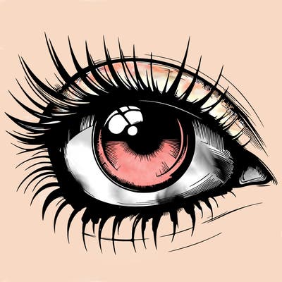 realistic eye