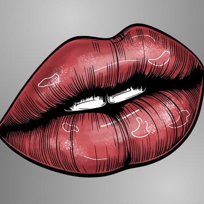 realistic lips
