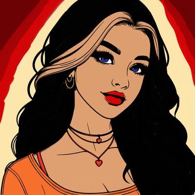 detailed realistic girl