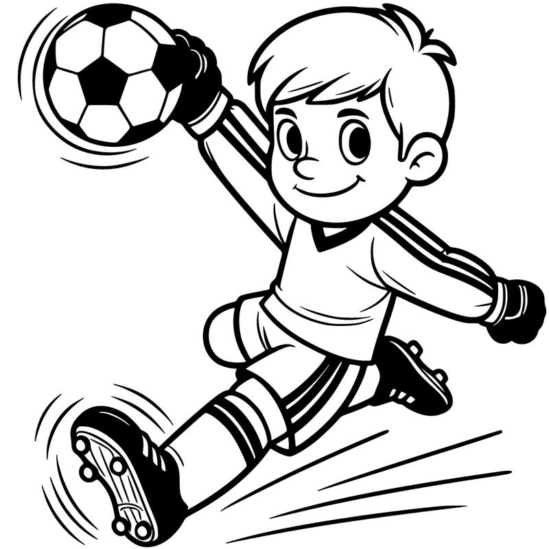 a soccer player