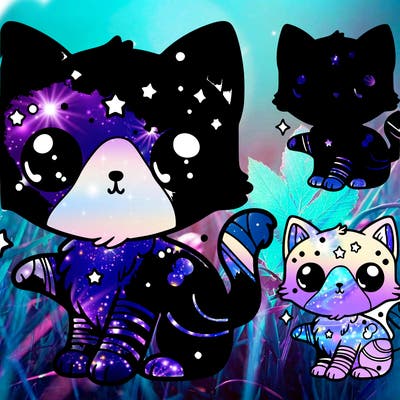 galaxy kitten
