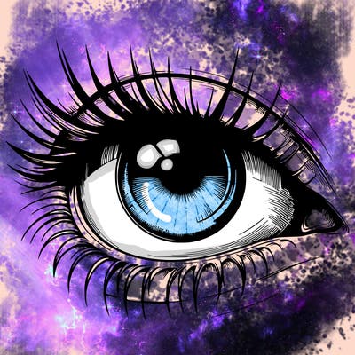 realistic eye