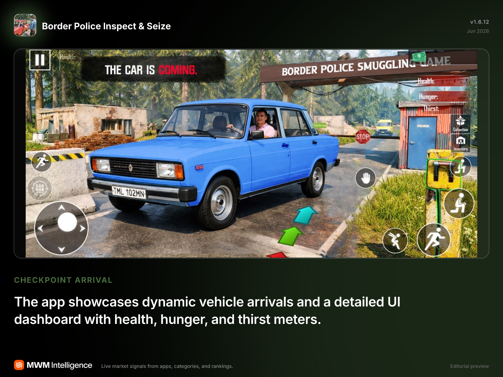 Border Police Inspect & Seize - Games App | MWM